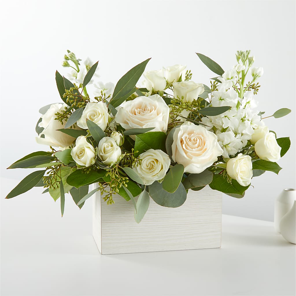 Fresh Linen Box Bouquet – La Maison De Fleur, Pierre Part LA