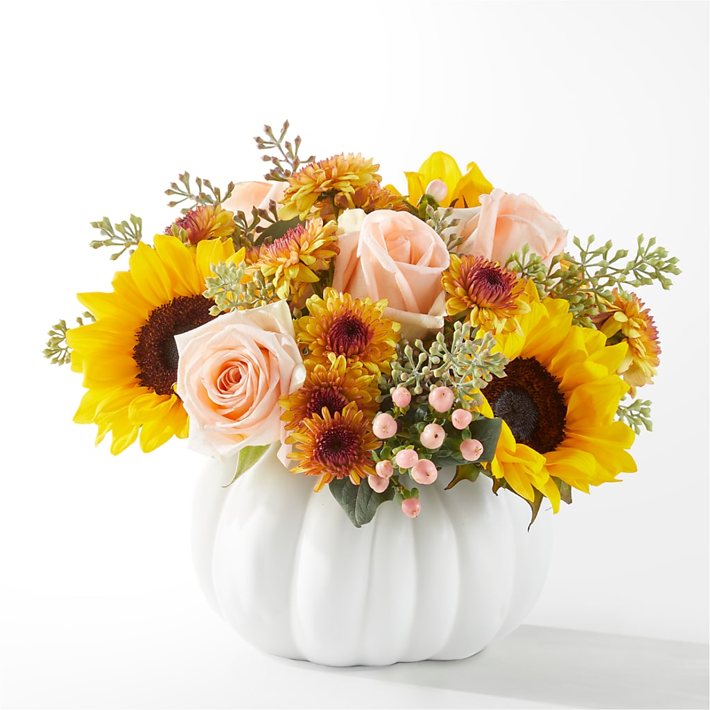 Pumpkin to Talk About Bouquet – La Maison De Fleur, Pierre Part LA