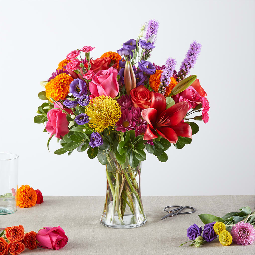 Feast of Color – A Florist Original – La Maison De Fleur, Pierre Part LA