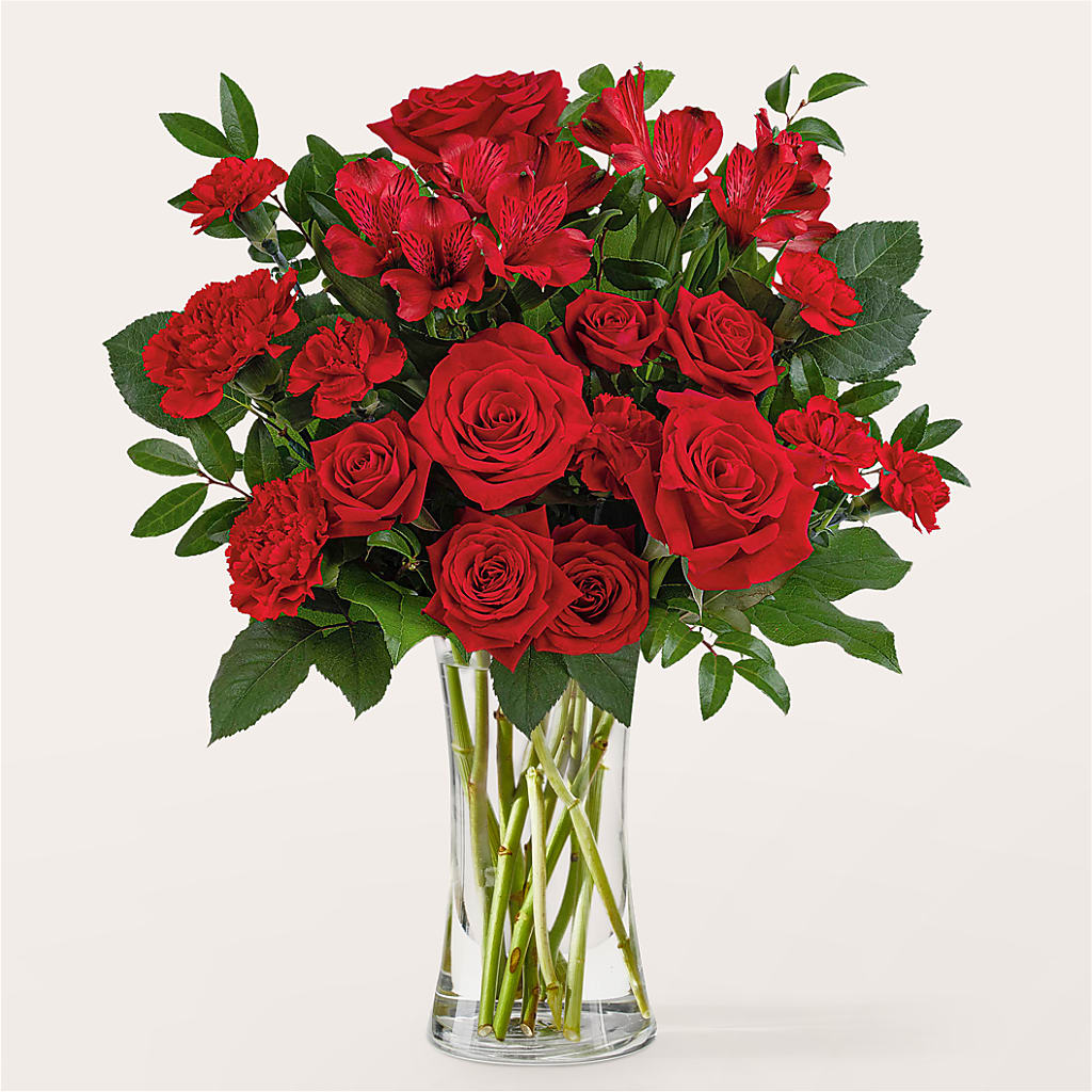 Brilliant Ruby Bouquet – La Maison De Fleur, Pierre Part LA