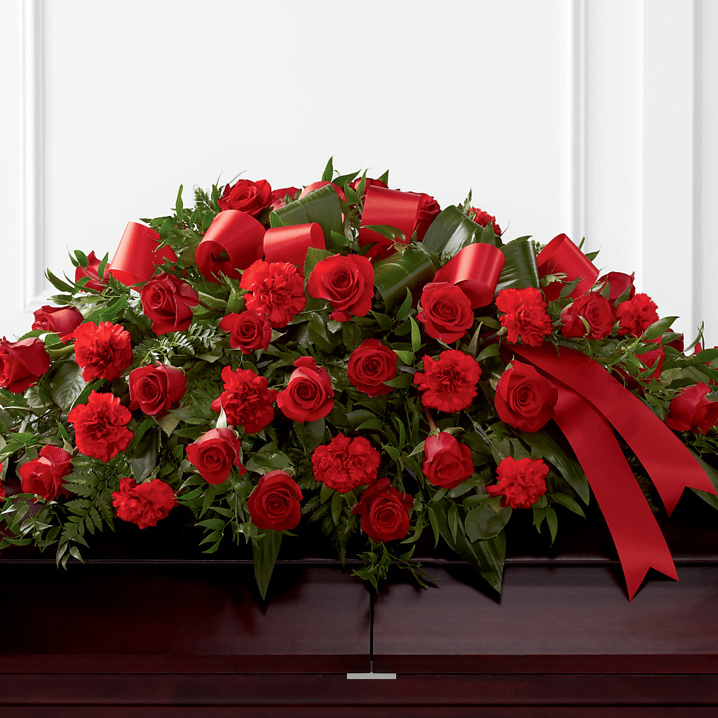 Tribute of Life Casket Spray – La Maison De Fleur, Pierre Part LA