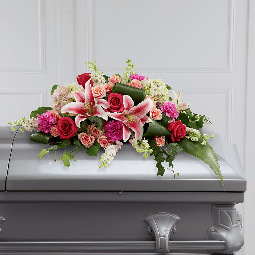 Splendid Grace Casket Spray – La Maison De Fleur, Pierre Part LA