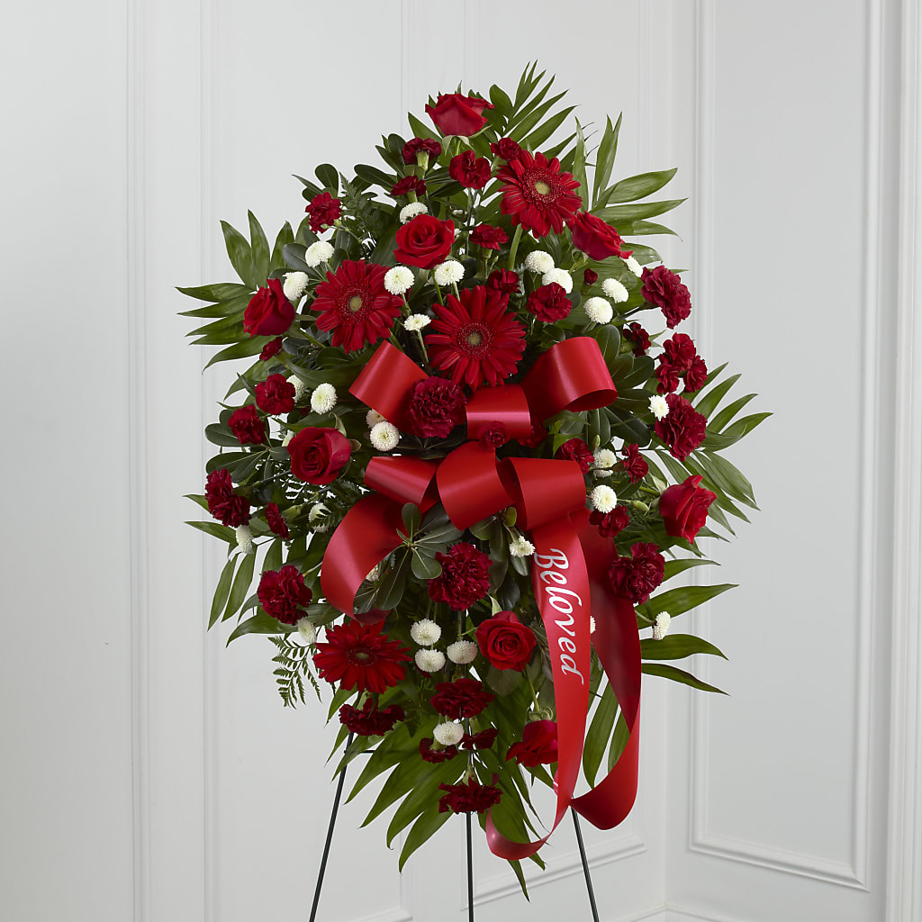 Treasured Memories Standing Spray – La Maison De Fleur, Pierre Part LA