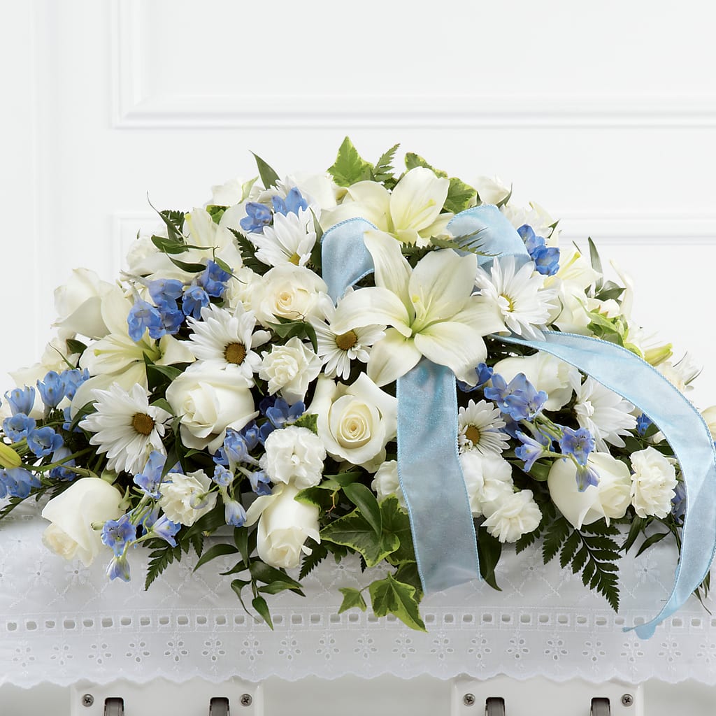 Tender Treasure Casket Spray – La Maison De Fleur, Pierre Part LA