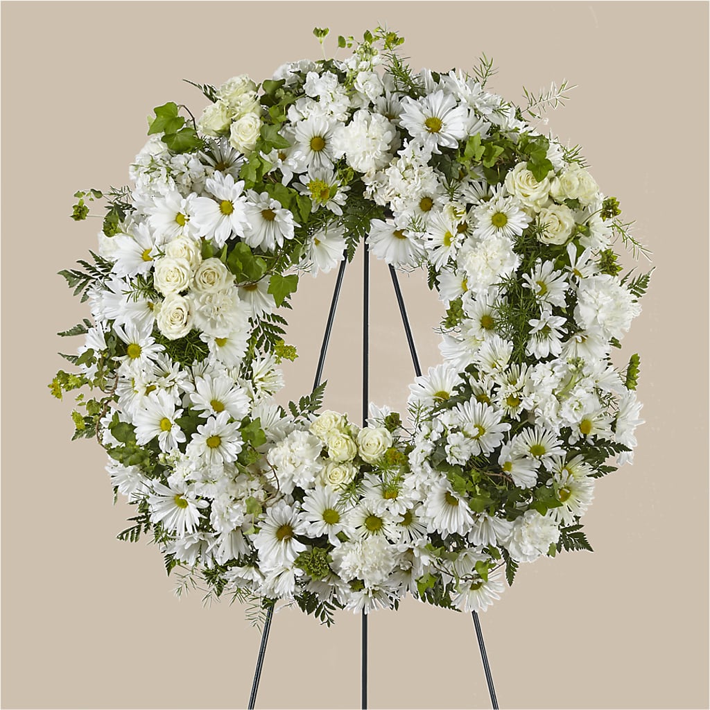 Faithful Wishes Wreath – La Maison De Fleur, Pierre Part LA