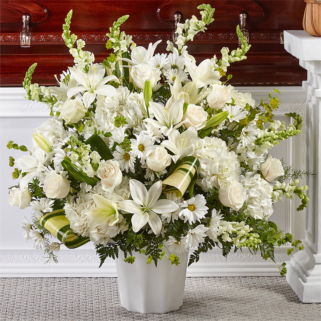 Thoughts of Tranquility Floor Basket – La Maison De Fleur, Pierre Part LA