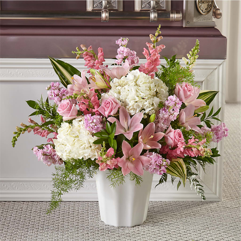 Simply Serene Floor Basket – La Maison De Fleur, Pierre Part LA