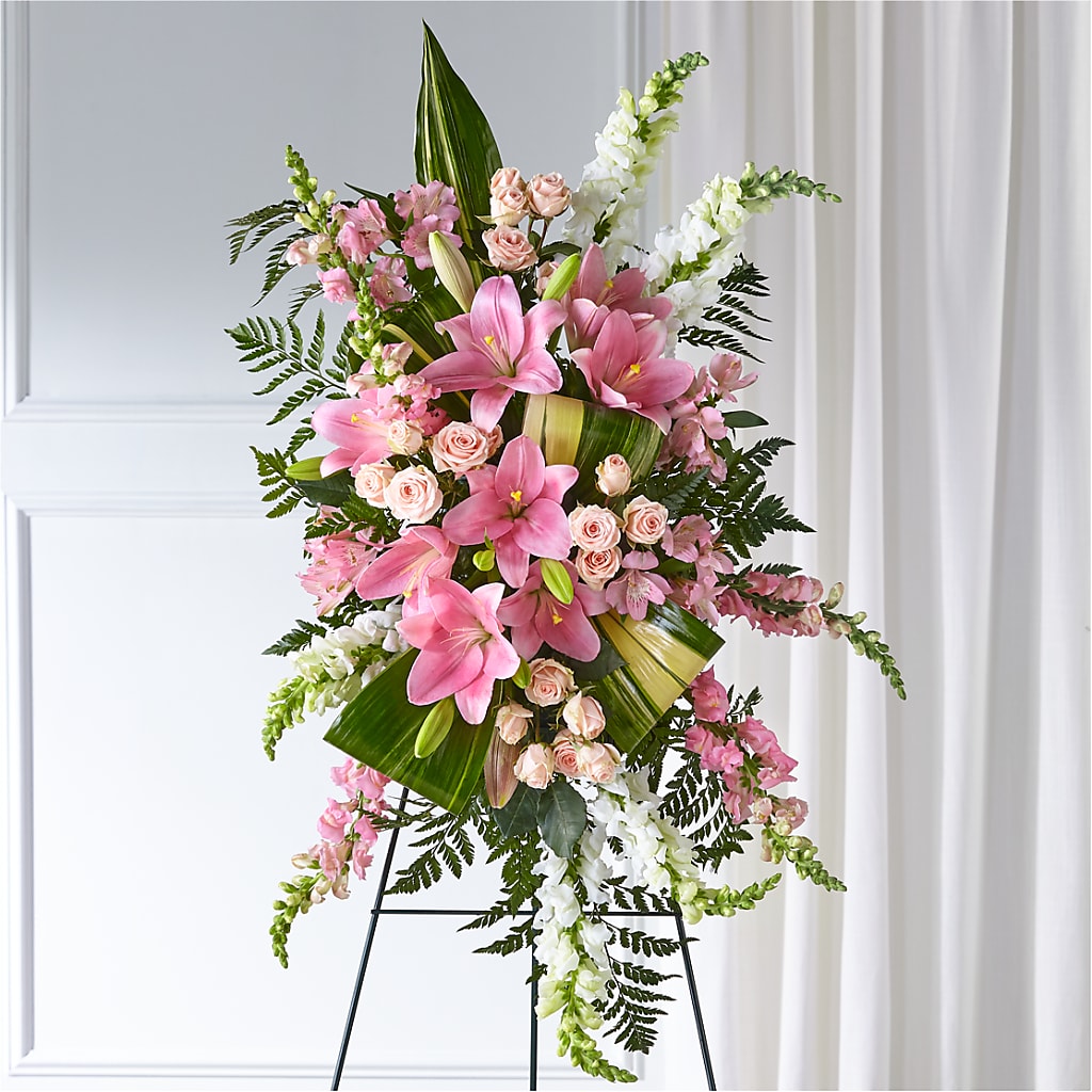 Elegant Embrace Standing Spray – La Maison De Fleur, Pierre Part LA