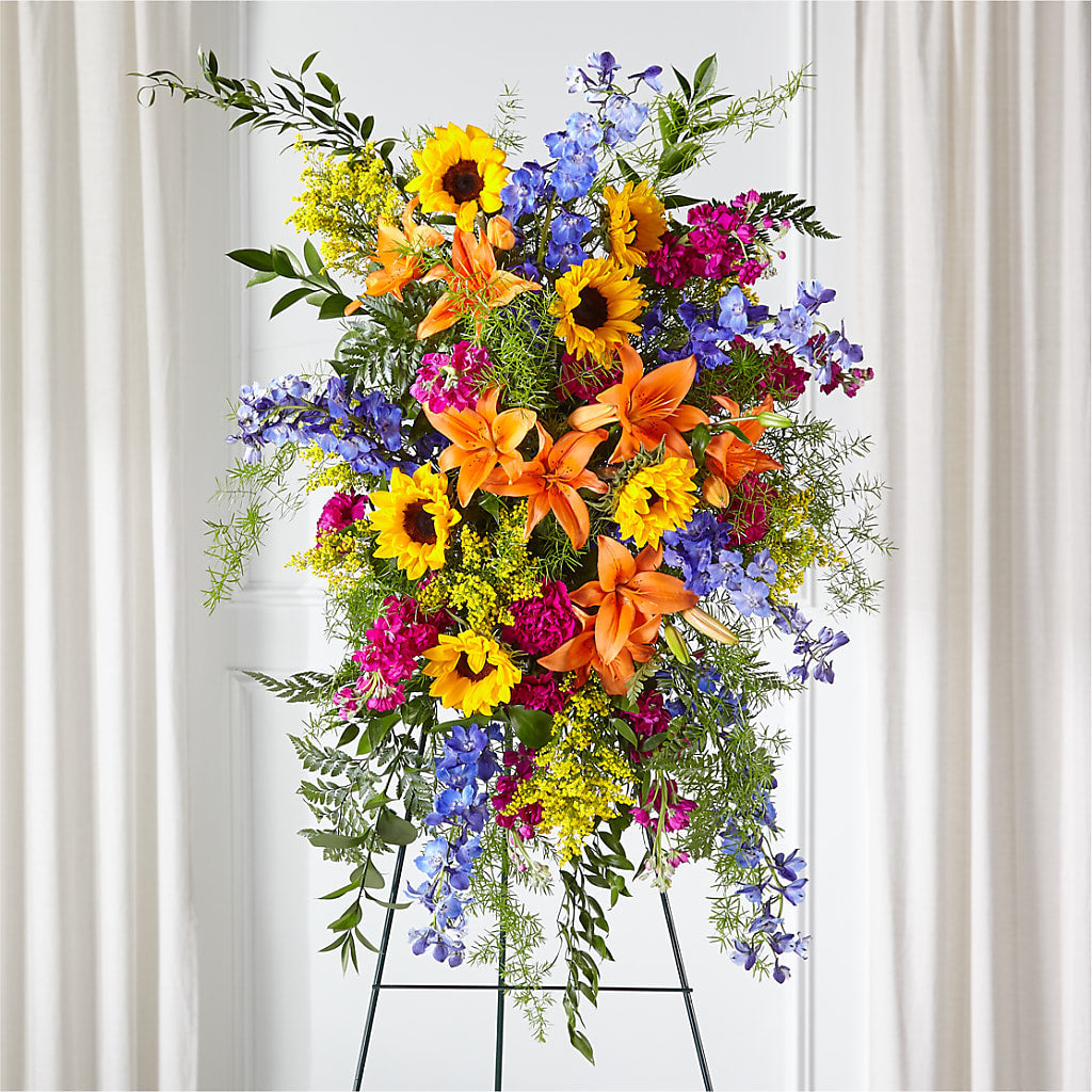 Sunlit Memories Standing Spray (Standard) – La Maison De Fleur, Pierre Part LA