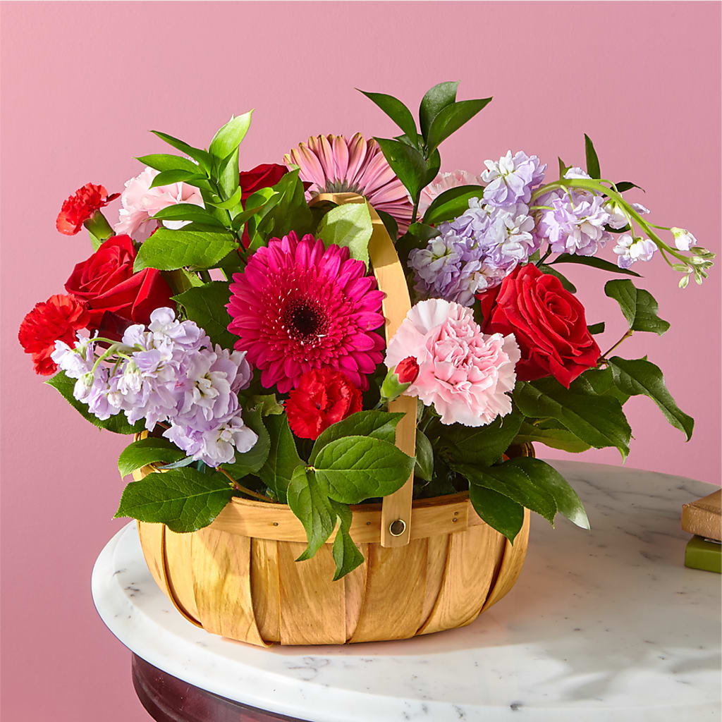 Pink Picnic Basket – La Maison De Fleur, Pierre Part LA