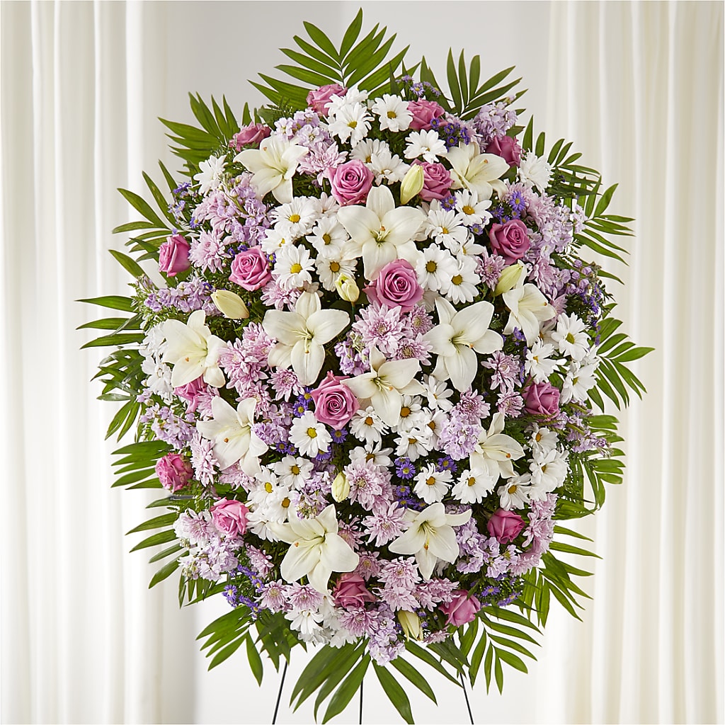 Surrounded by Love Standing Spray – La Maison De Fleur, Pierre Part LA