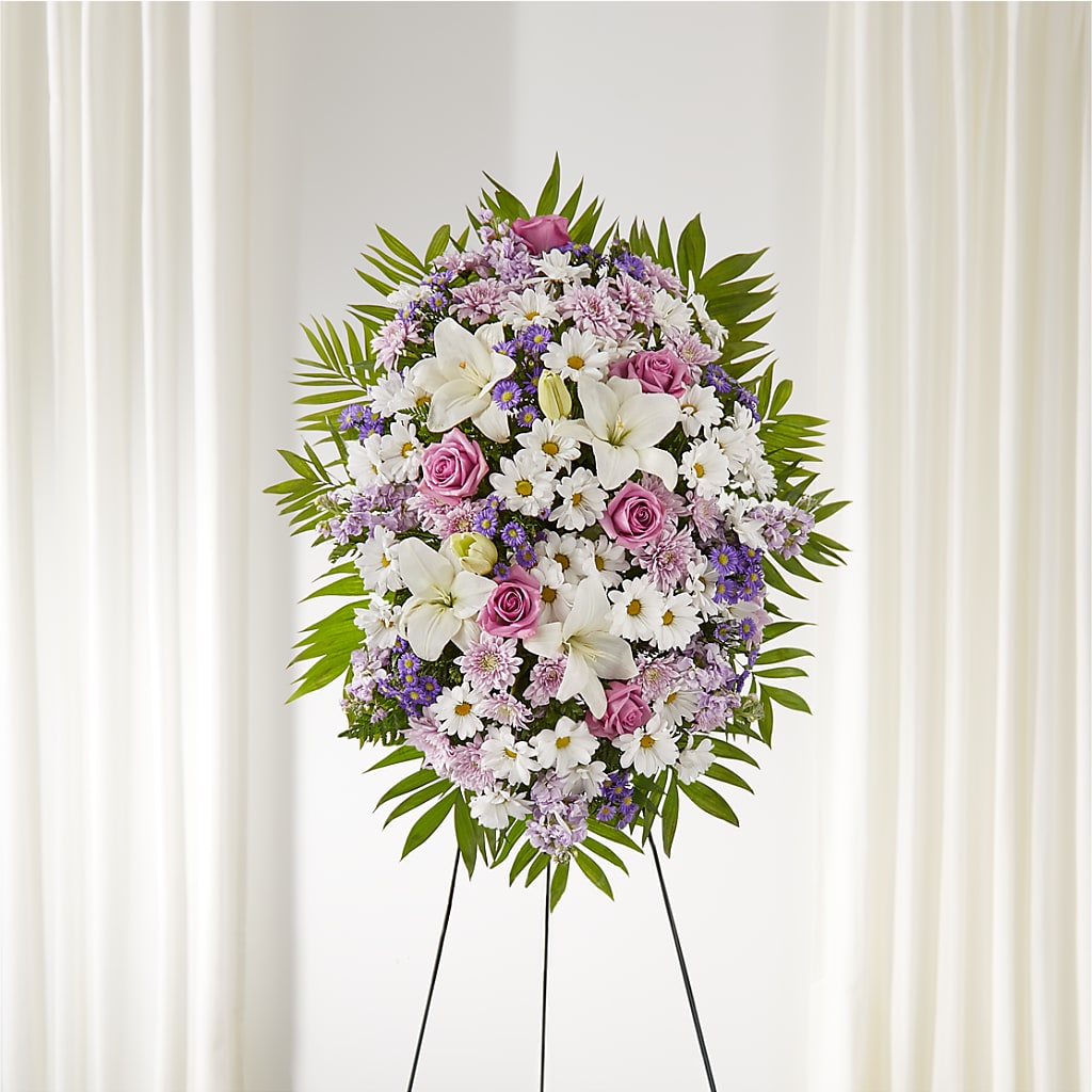 Surrounded by Love Standing Spray – La Maison De Fleur, Pierre Part LA