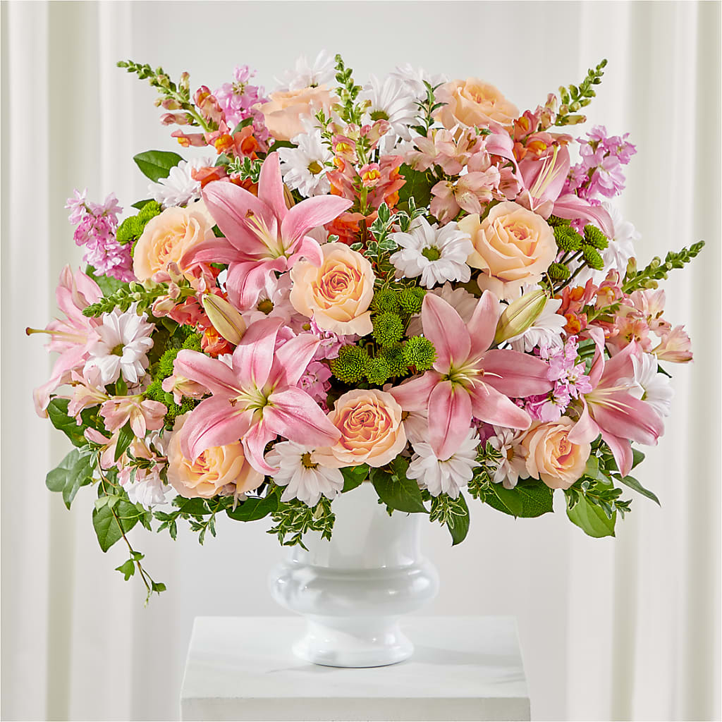 Heartfelt Gesture Urn Arrangement – La Maison De Fleur, Pierre Part LA