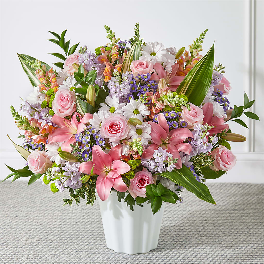 Abundant Compassion Floor Basket – La Maison De Fleur, Pierre Part LA