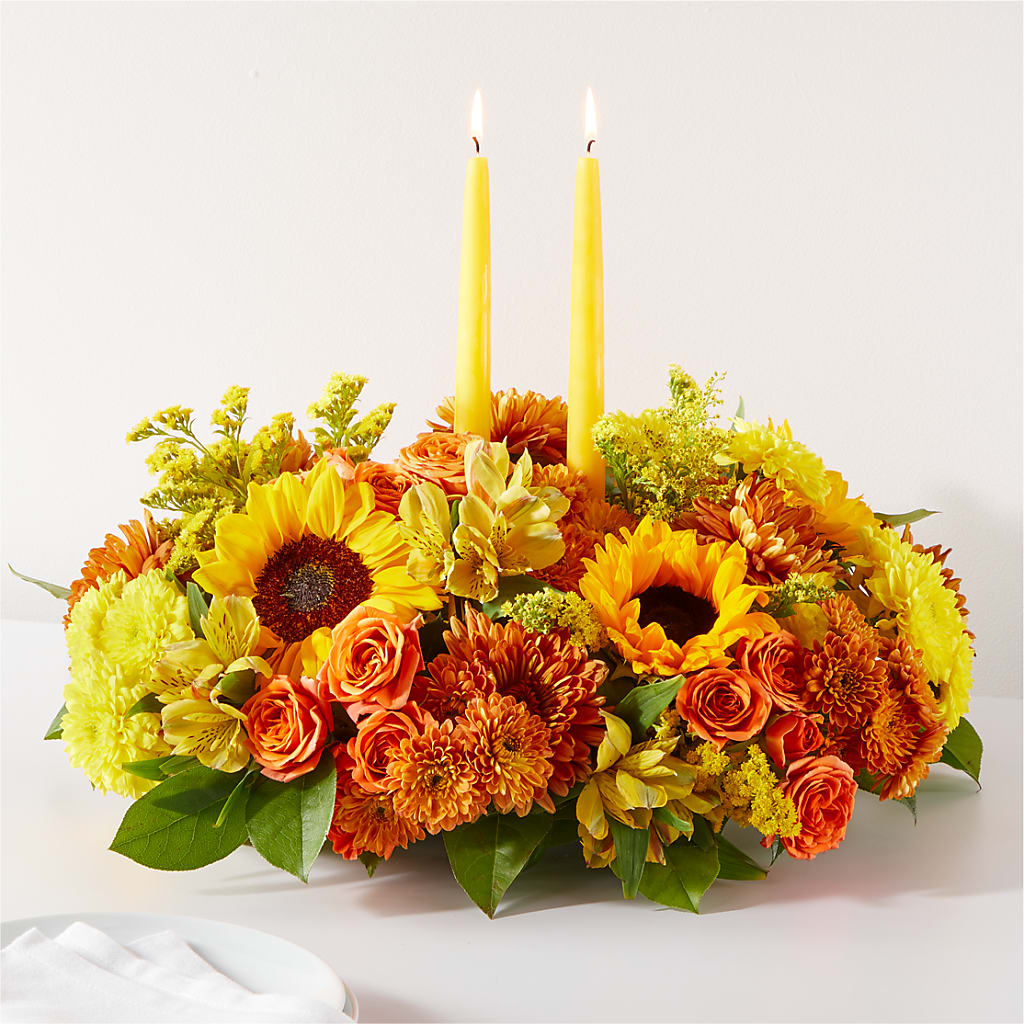 Autumn Harmony Centerpiece – La Maison De Fleur, Pierre Part LA