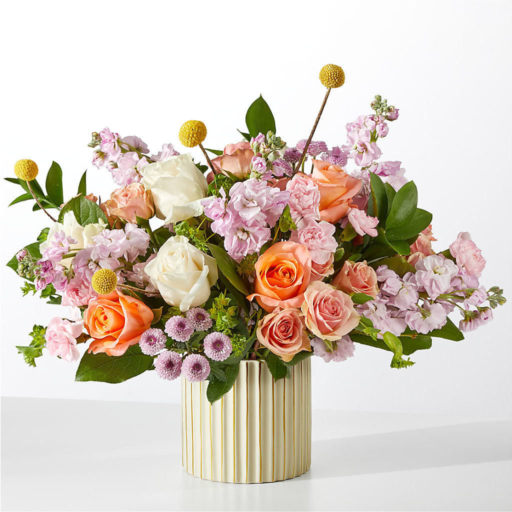 French Market Bouquet with Ivory Vase – La Maison De Fleur, Pierre Part LA