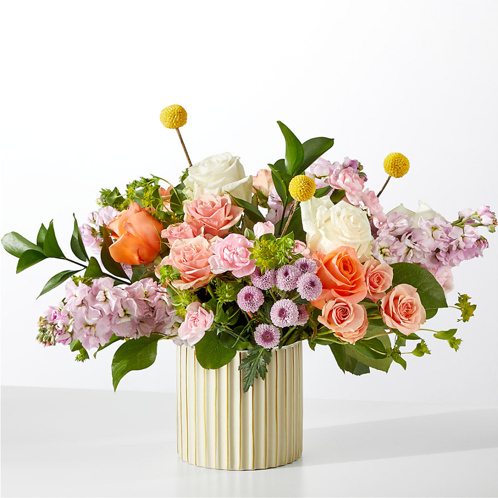 French Market Bouquet with Ivory Vase – La Maison De Fleur, Pierre Part LA