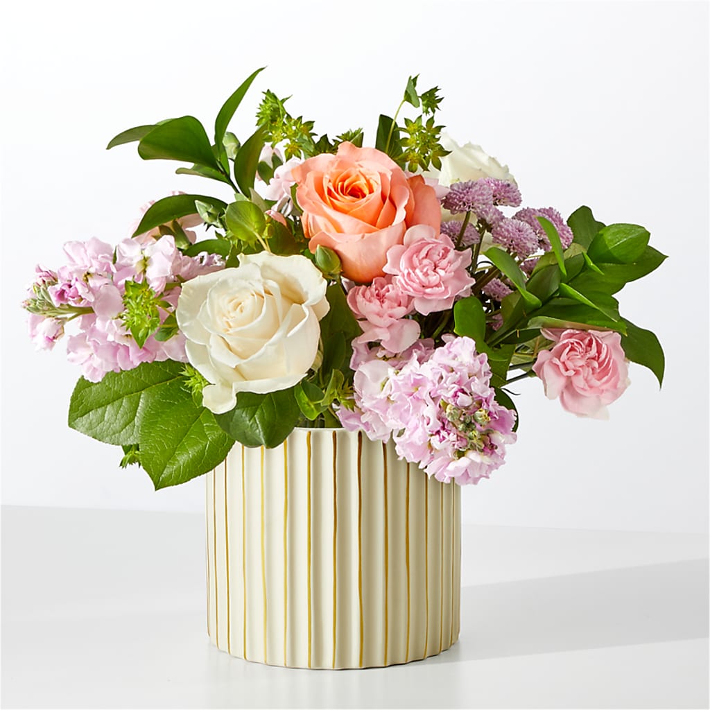 French Market Bouquet with Ivory Vase – La Maison De Fleur, Pierre Part LA