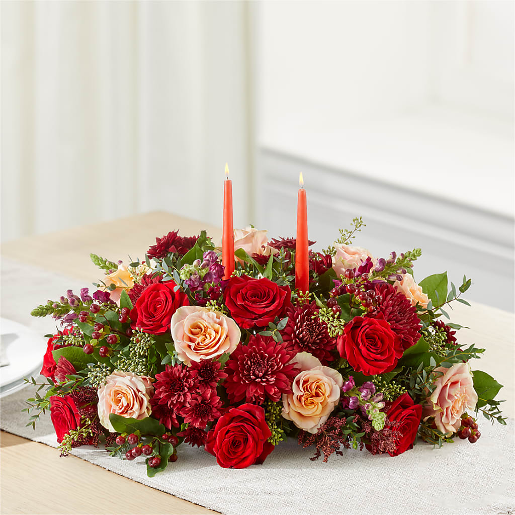 Most Thankful Centerpiece – La Maison De Fleur, Pierre Part LA