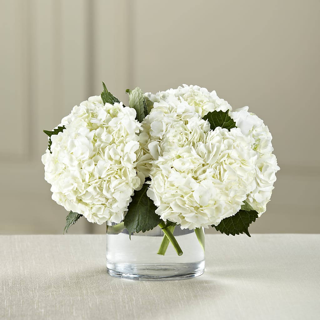 White Hydrangea Bouquet – La Maison De Fleur, Pierre Part LA