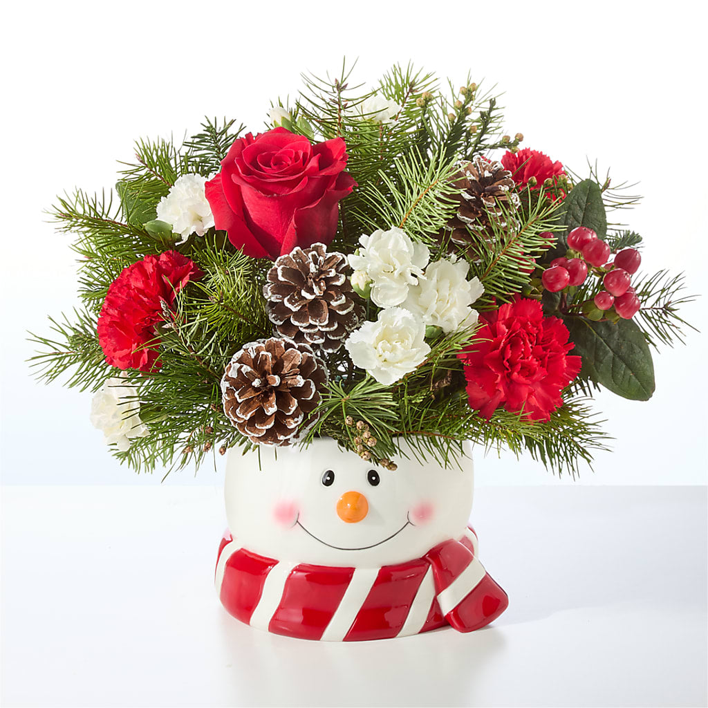Jolly Snowman Bouquet –  La Maison De Fleur, Pierre Part LA