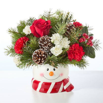 Jolly Snowman Bouquet –  La Maison De Fleur, Pierre Part LA