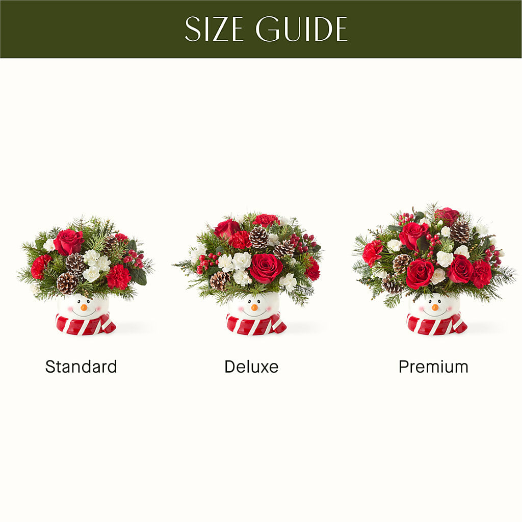 Jolly Snowman Bouquet –  La Maison De Fleur, Pierre Part LA
