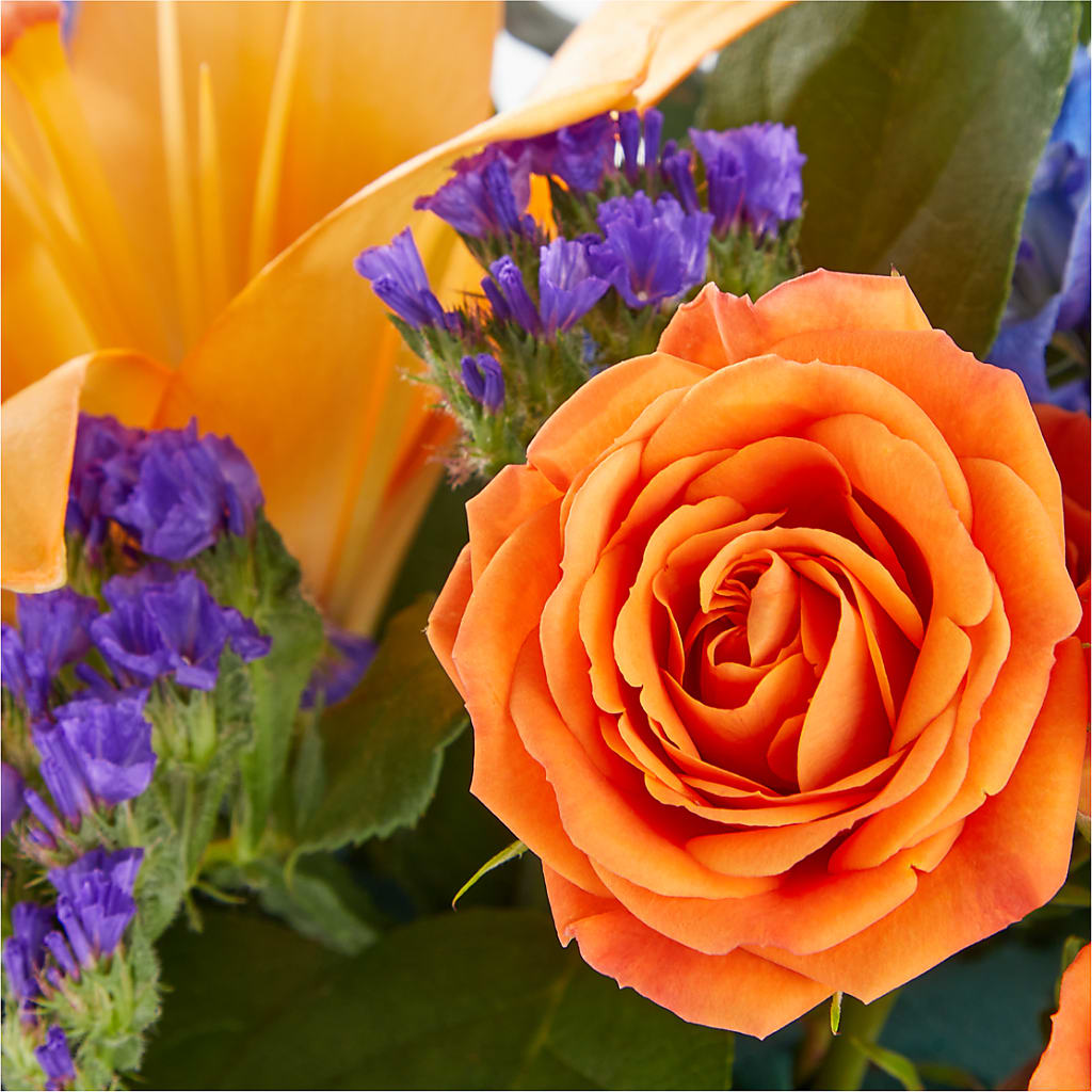 Radiant Citrus Box Bouquet –  La Maison De Fleur, Pierre Part LA