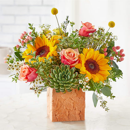 Sunflower Season Bouquet –  La Maison De Fleur, Pierre Part LA