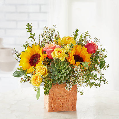 Sunflower Season Bouquet –  La Maison De Fleur, Pierre Part LA