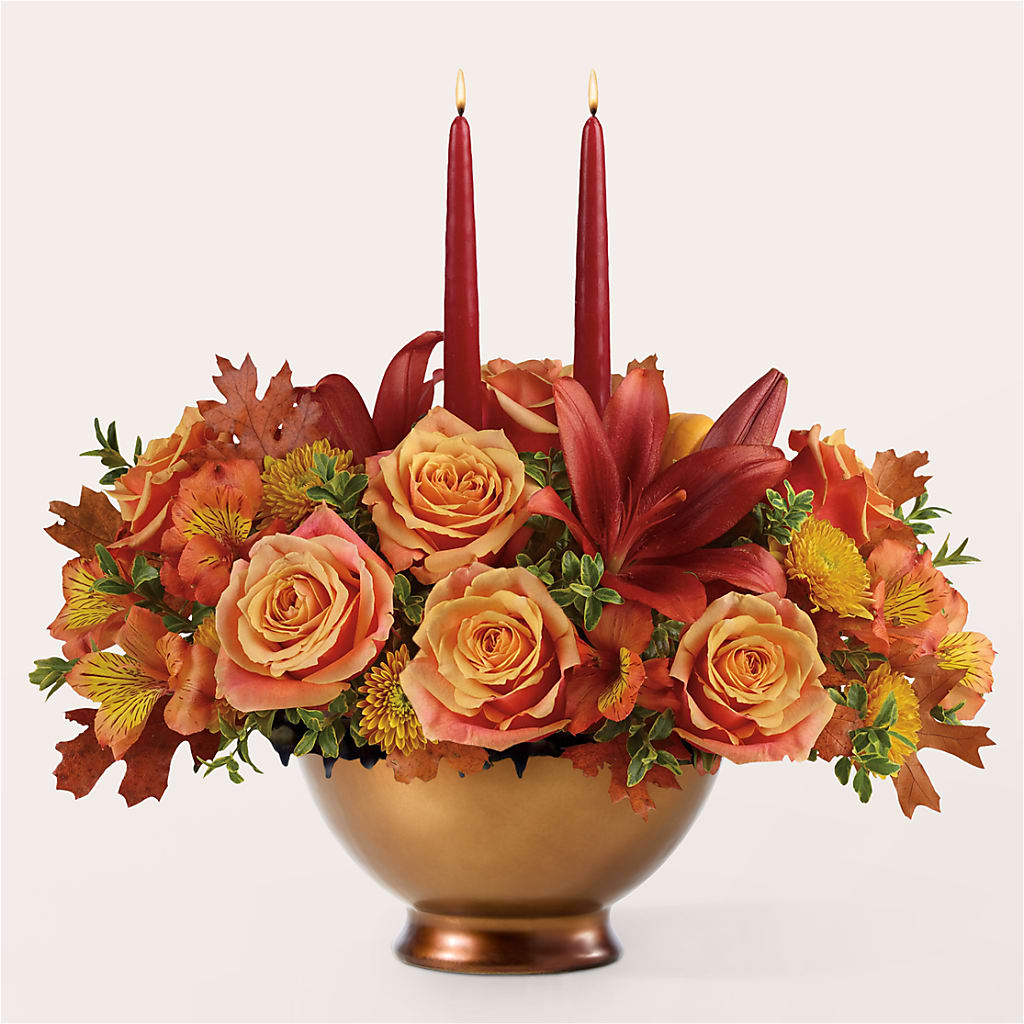 Harvest Table Centerpiece –  La Maison De Fleur, Pierre Part LA