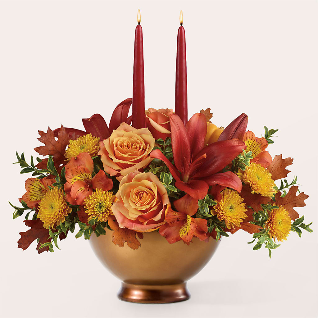 Harvest Table Centerpiece –  La Maison De Fleur, Pierre Part LA
