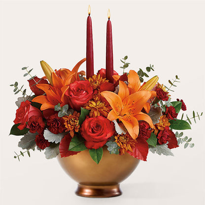 Fruits of Fall Centerpiece –  La Maison De Fleur, Pierre Part LA