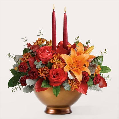 Fruits of Fall Centerpiece –  La Maison De Fleur, Pierre Part LA