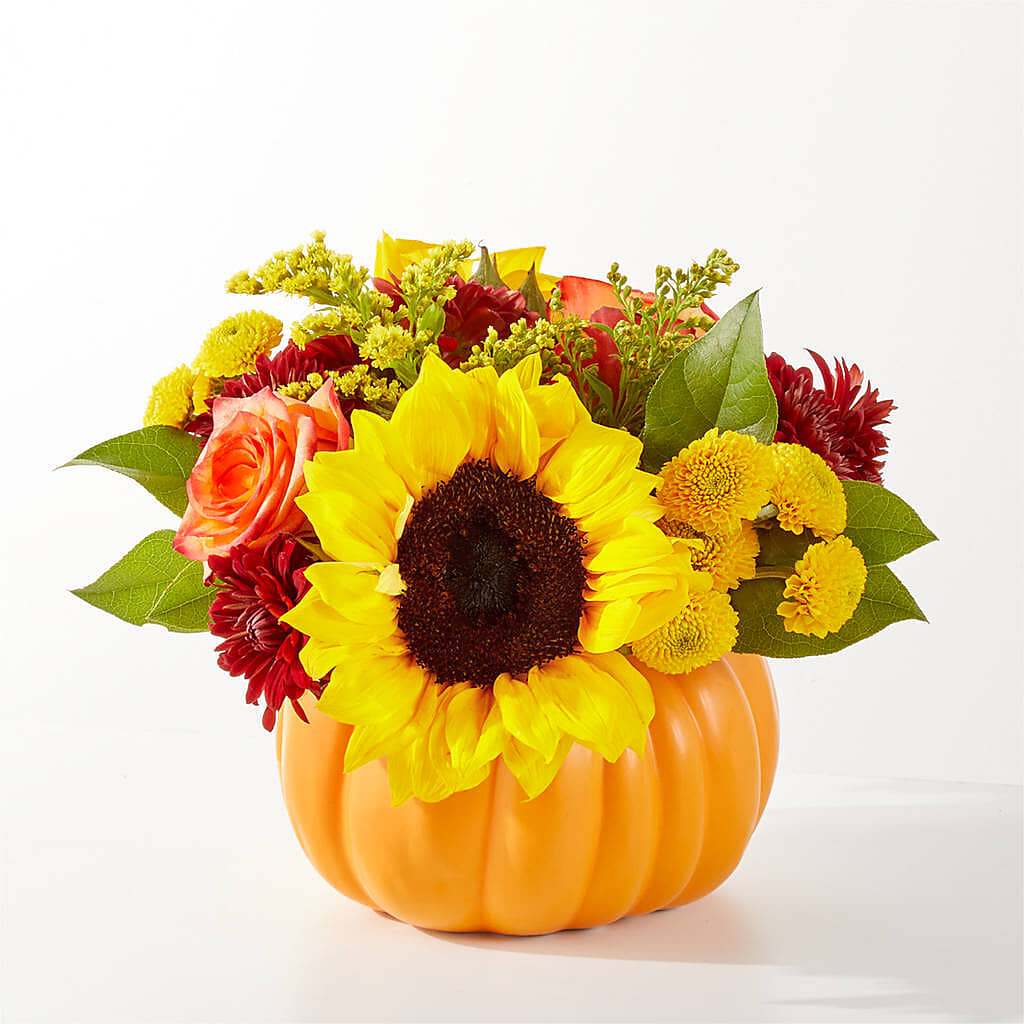 Golden Gourd Pumpkin Bouquet –  La Maison De Fleur, Pierre Part LA