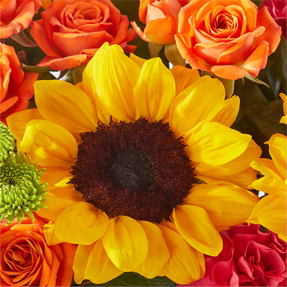 Sun-drenched Blooms Box Bouquet –  La Maison De Fleur, Pierre Part LA