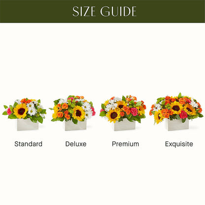 Sun-drenched Blooms Box Bouquet –  La Maison De Fleur, Pierre Part LA
