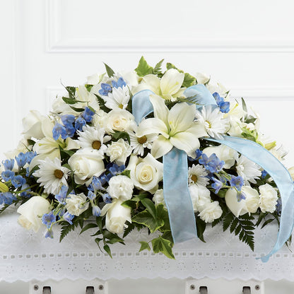 Tender Treasure Casket Spray –  La Maison De Fleur, Pierre Part LA