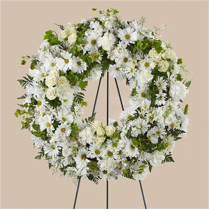 Faithful Wishes Wreath –  La Maison De Fleur, Pierre Part LA