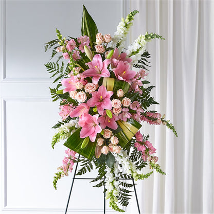 Elegant Embrace Standing Spray –  La Maison De Fleur, Pierre Part LA