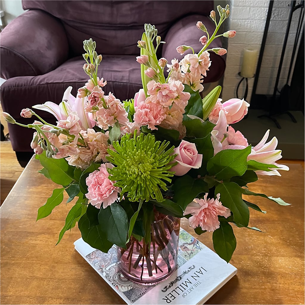 Pretty in Pink Bouquet –  La Maison De Fleur, Pierre Part LA