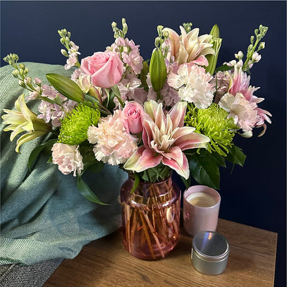 Pretty in Pink Bouquet –  La Maison De Fleur, Pierre Part LA