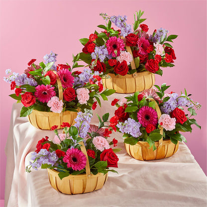 Pink Picnic Basket –  La Maison De Fleur, Pierre Part LA