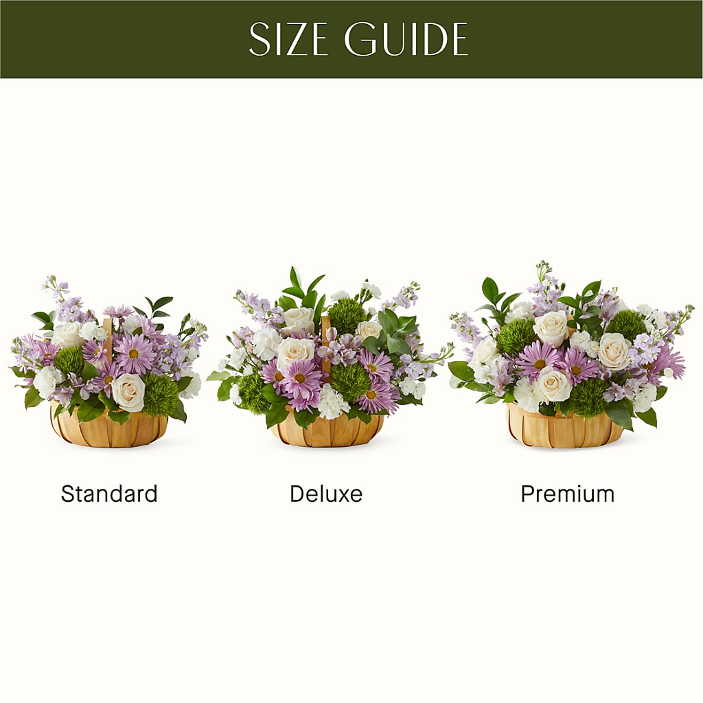 Peace & Love Basket –  La Maison De Fleur, Pierre Part LA