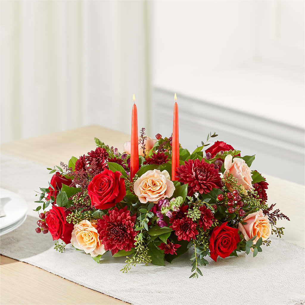 Most Thankful Centerpiece –  La Maison De Fleur, Pierre Part LA