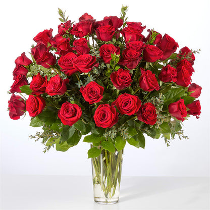 Forever Yours Fifty Stem Red Rose Bouquet –  La Maison De Fleur, Pierre Part LA