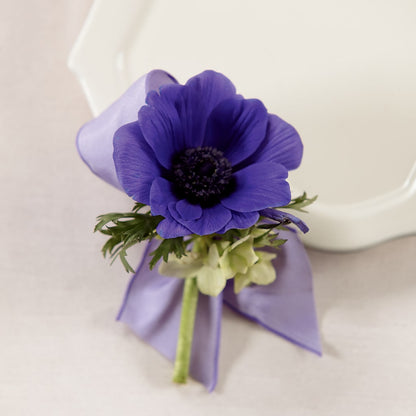 Purple Passion Boutonniere –  La Maison De Fleur, Pierre Part LA
