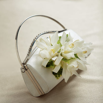 White Purse Decor –  La Maison De Fleur, Pierre Part LA