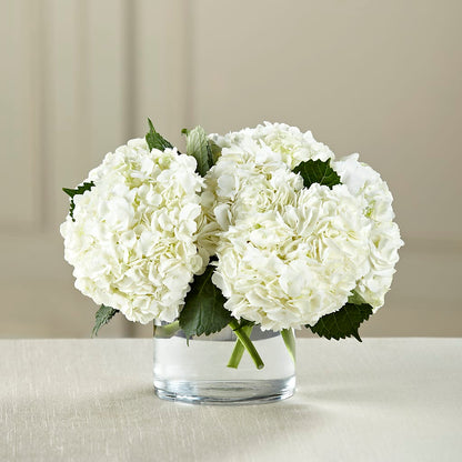 White Hydrangea Bouquet –  La Maison De Fleur, Pierre Part LA