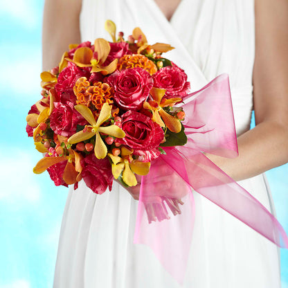 Brilliant Shades of Love Bouquet –  La Maison De Fleur, Pierre Part LA